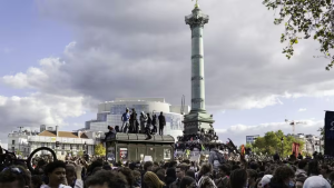 Rassemblement à la Bastille (AFP)